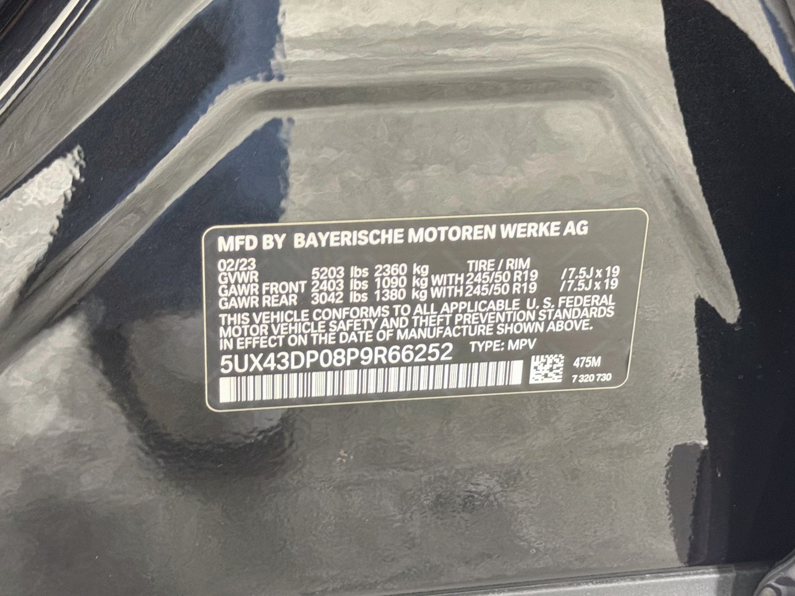 Certified 2023 BMW X3 sDrive30i w/ Premium Package RWD image 33