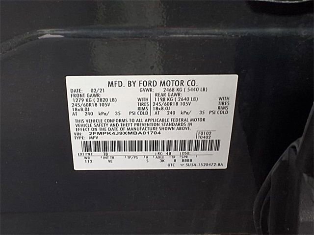 Used 2021 Ford Edge SEL w/ Convenience Package image 34