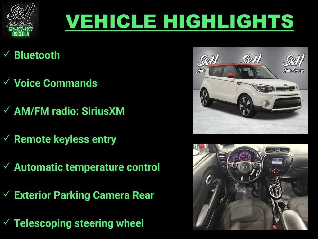 Used 2017 Kia Soul + w/ Designer's Package FWD image 3