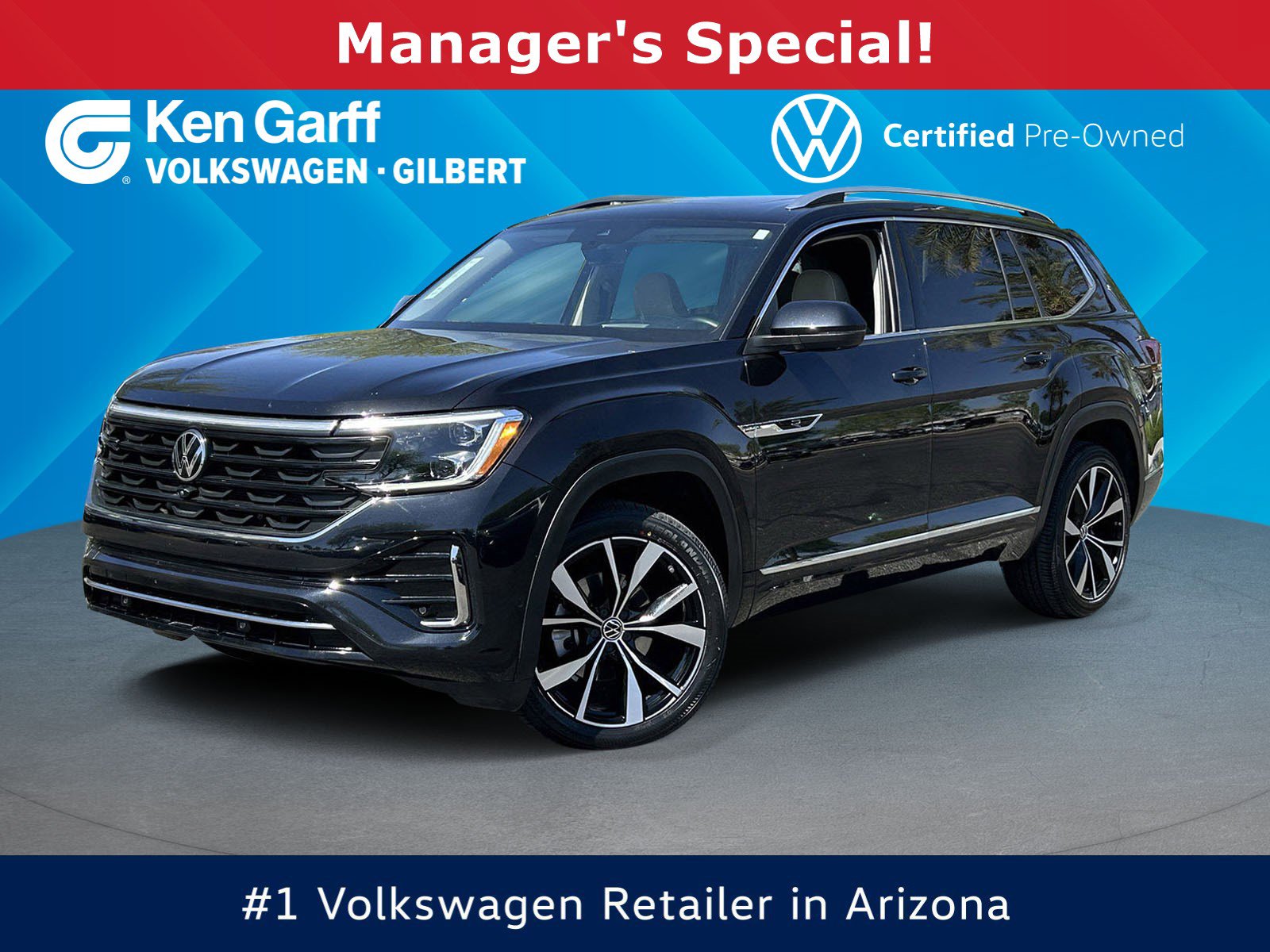 Used 2024 Volkswagen Atlas SEL Premium R-Line AWD/4WD image 1