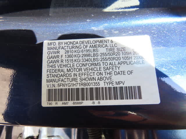 Certified 2024 Honda Pilot Touring image 33