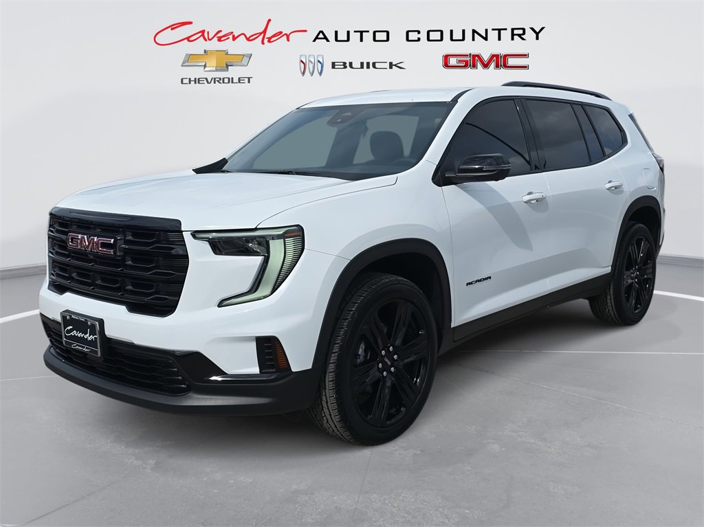 New 2025 GMC Acadia Elevation w/ Black Edition