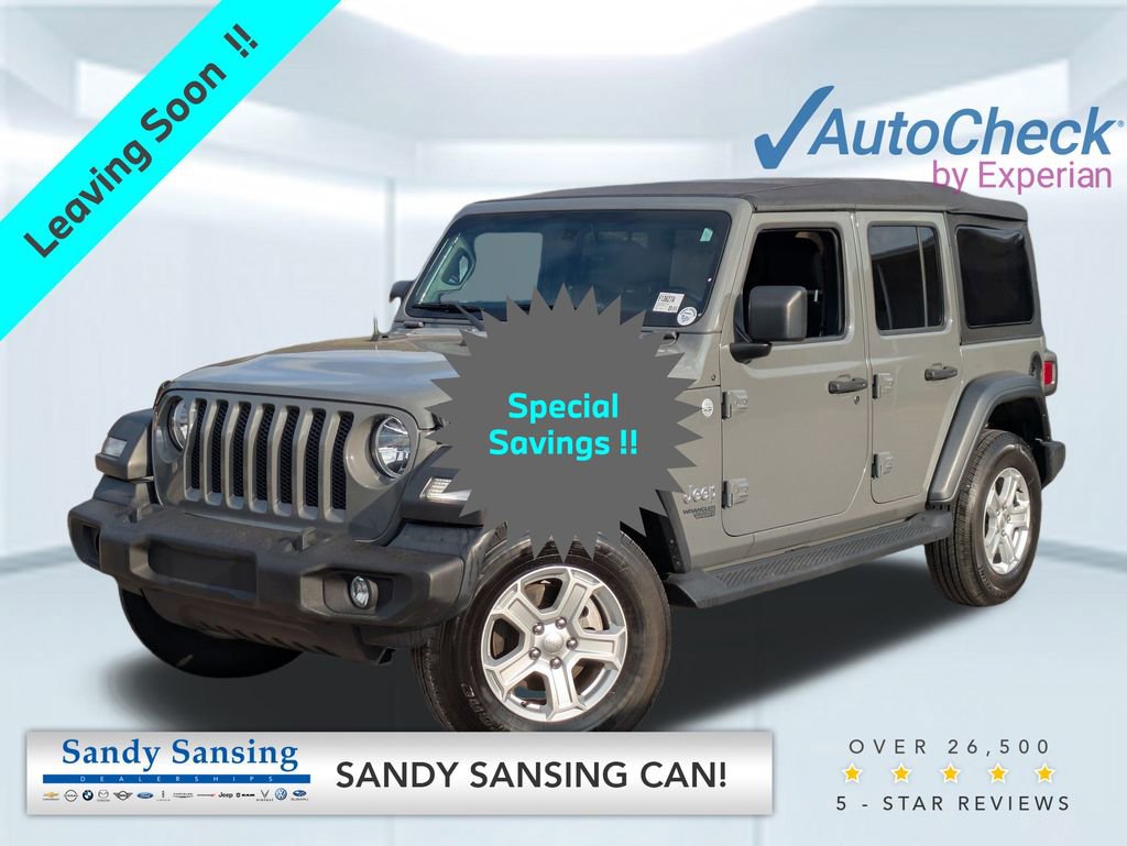 Used 2020 Jeep Wrangler Unlimited Sport S image 1