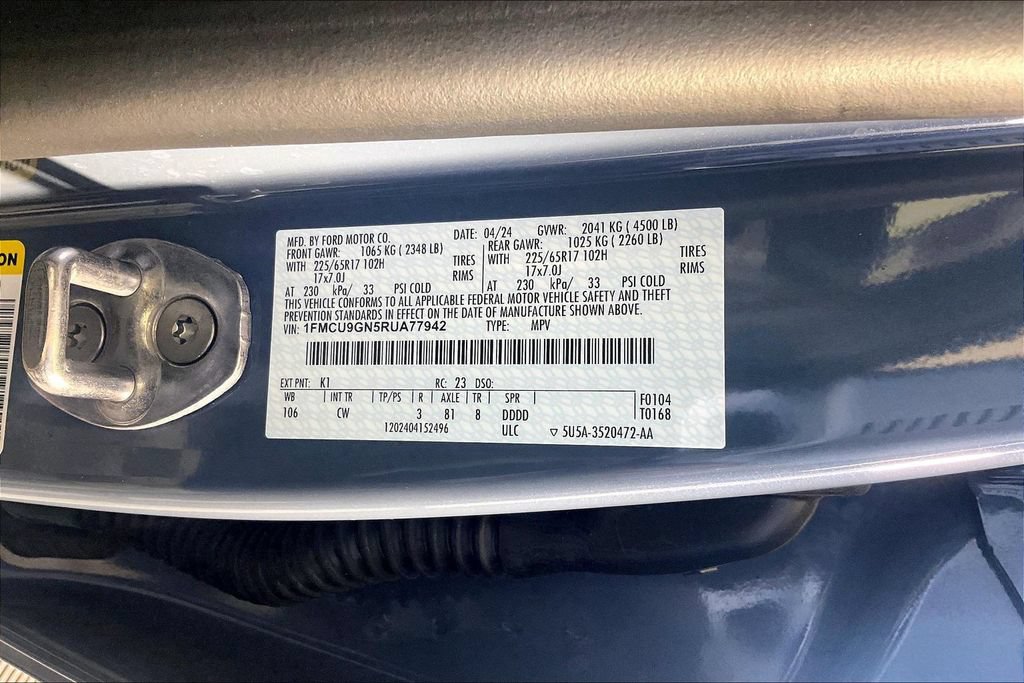 Used 2024 Ford Escape Active AWD/4WD image 39