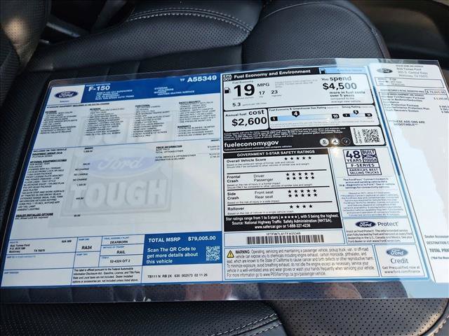 New 2026 Ford F150 Platinum w/ Equipment Group 700A Standard image 18