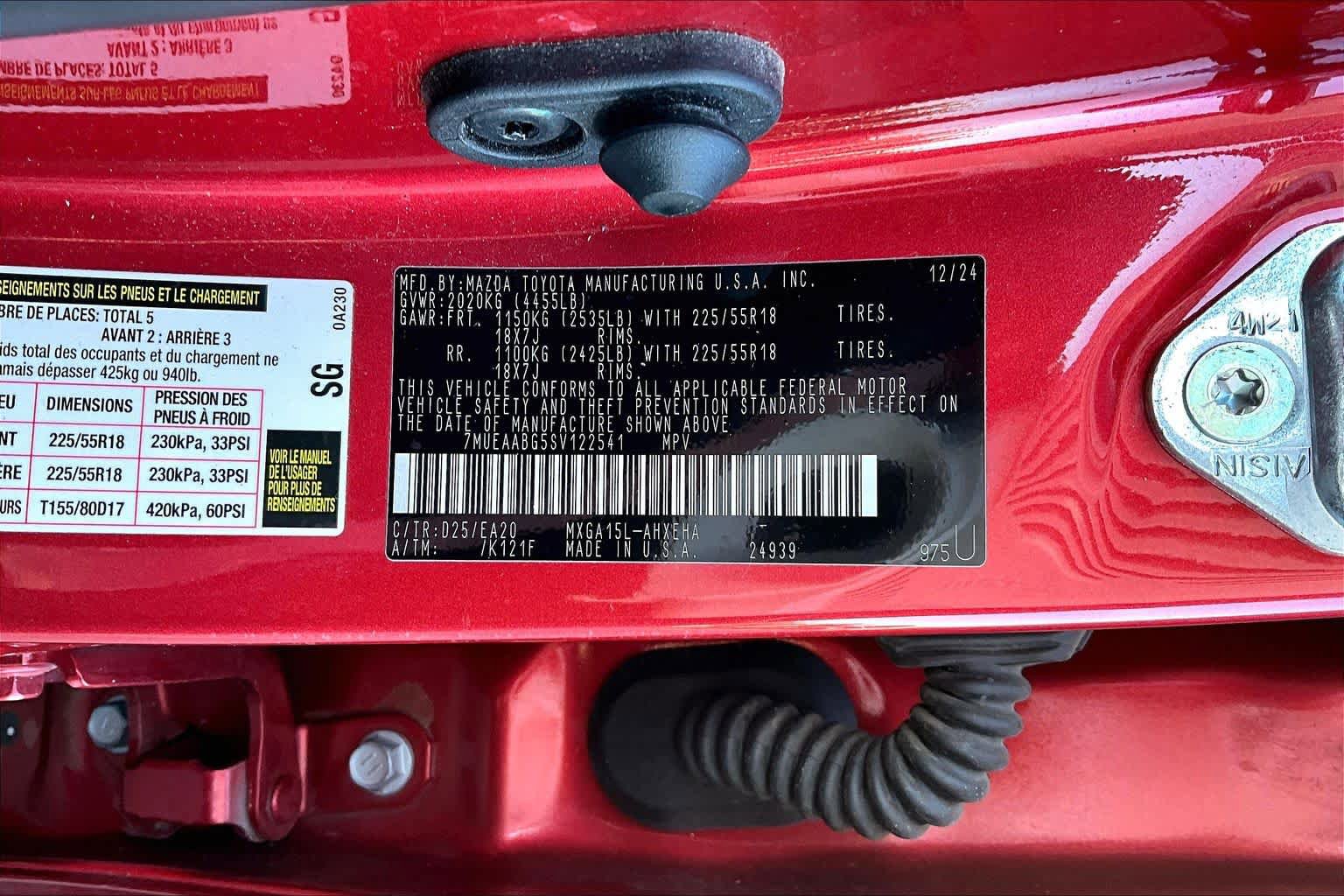 Certified 2025 Toyota Corolla Cross XLE AWD/4WD image 36