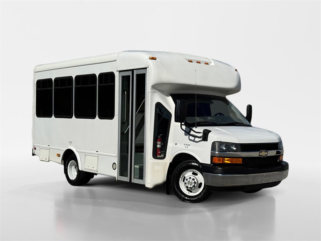 Used 2015 Chevrolet Express 3500 w/ Shuttle Bus Package