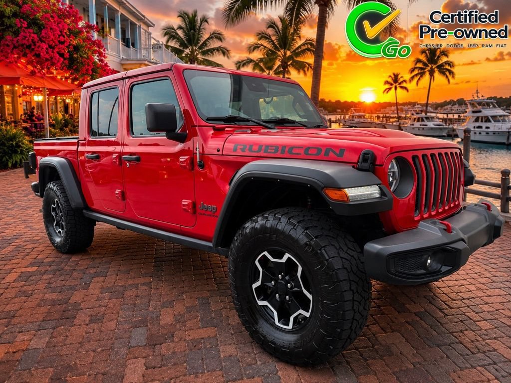 Certified 2020 Jeep Gladiator Rubicon AWD/4WD image 1