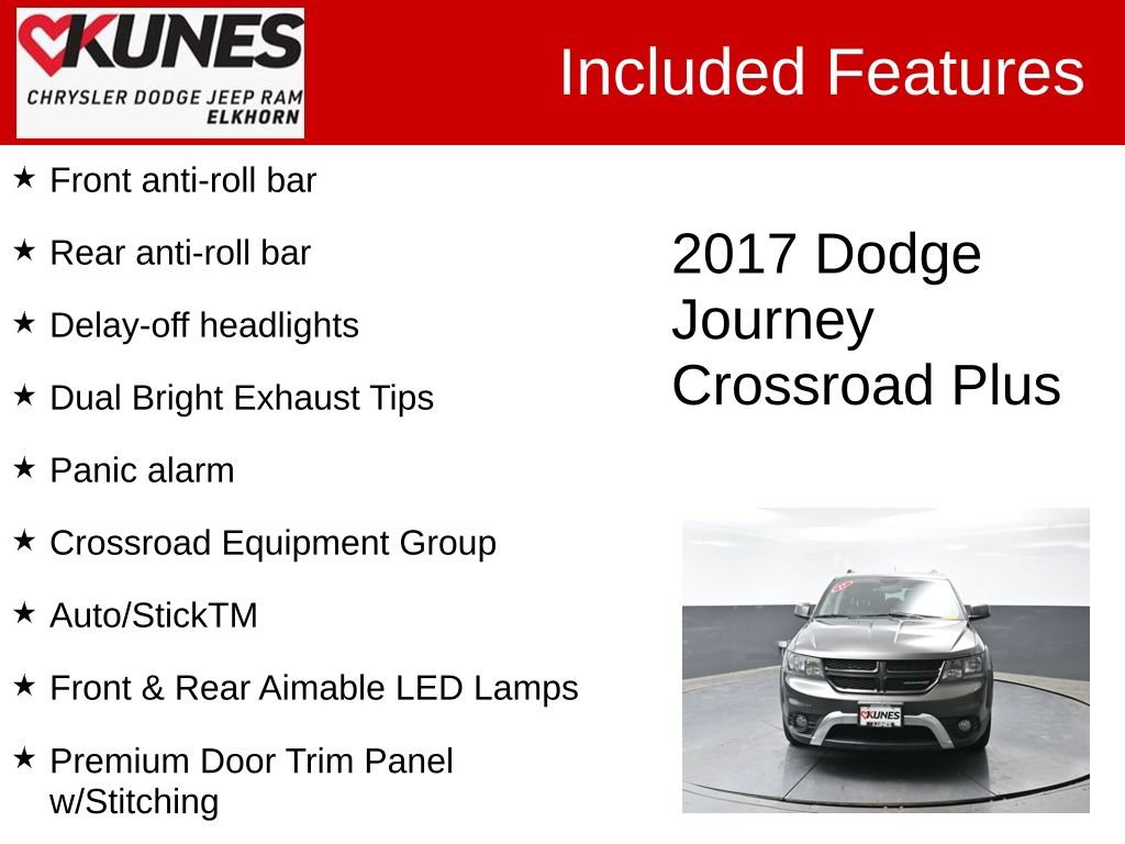 Used 2017 Dodge Journey Crossroad AWD/4WD image 4