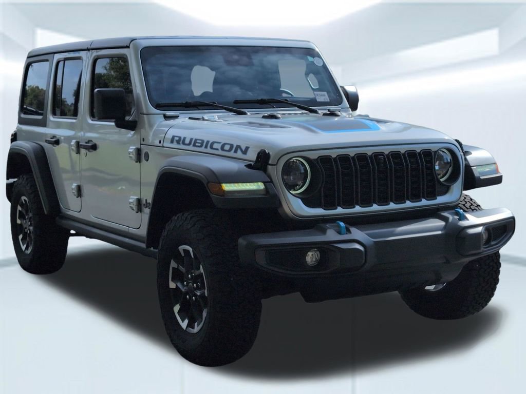 Used 2024 Jeep Wrangler Unlimited Rubicon 4xe w/ Technology Group AWD/4WD image 8