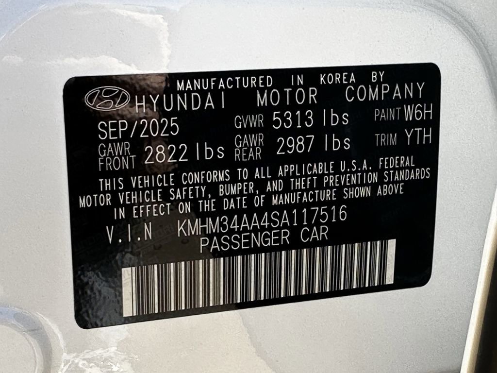 New 2025 Hyundai Ioniq 6 SEL image 30