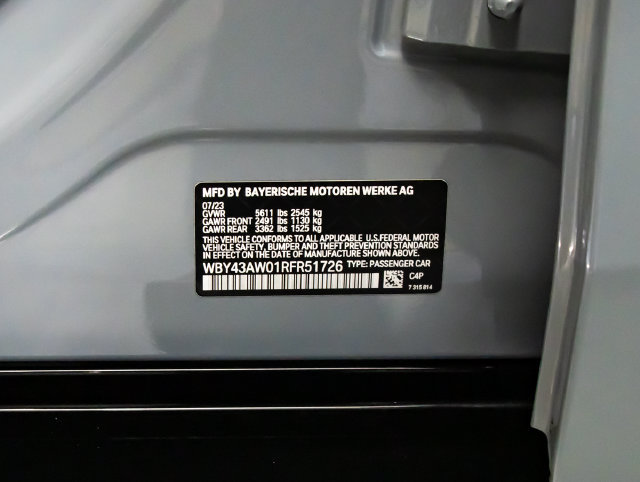 Used 2024 BMW i4 eDrive35 w/ M Sport Package RWD image 17