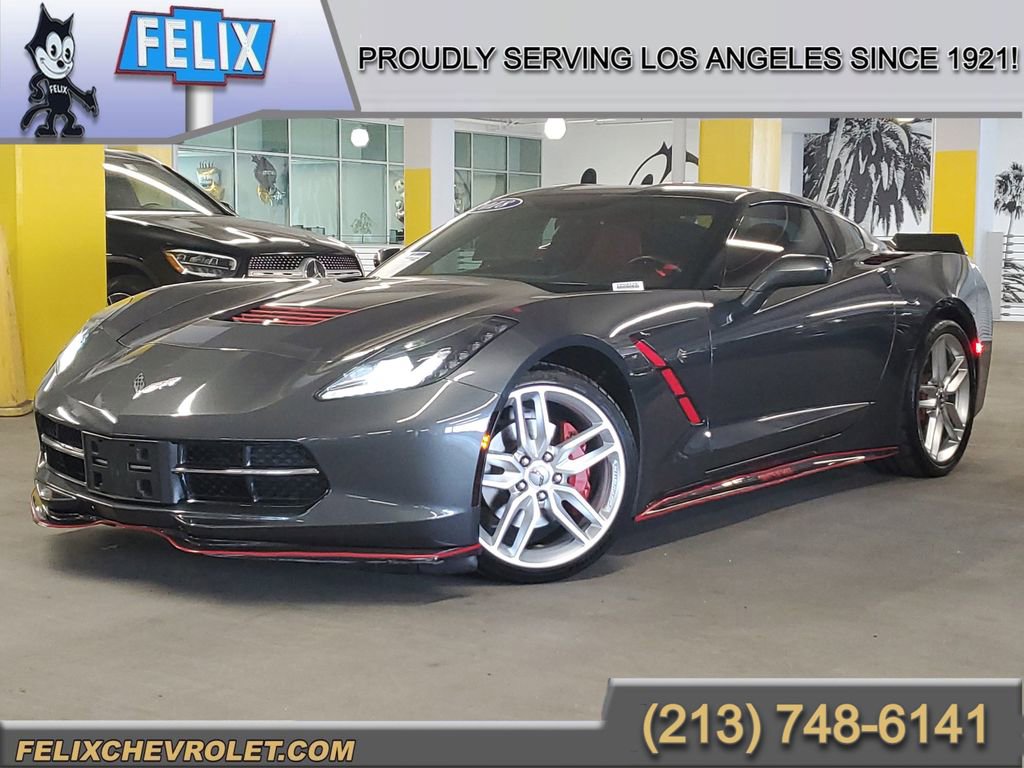 Used 2018 Chevrolet Corvette Stingray Coupe w/ 1LT image 1