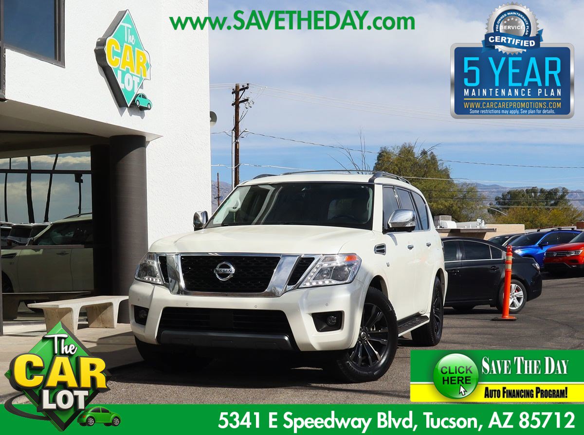Used 2019 Nissan Armada Platinum w/ Captain's Chairs Package AWD/4WD image 1