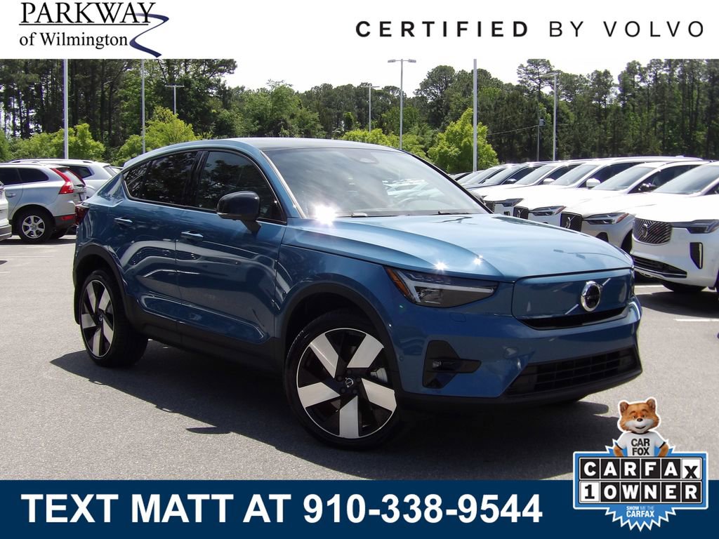Certified 2023 Volvo C40 P8 Recharge Ultimate w/ Protection Package Premier