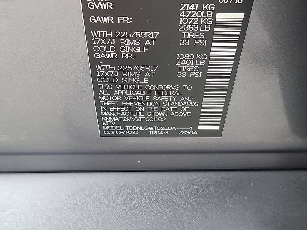 Used 2018 Nissan Rogue SV AWD/4WD image 9