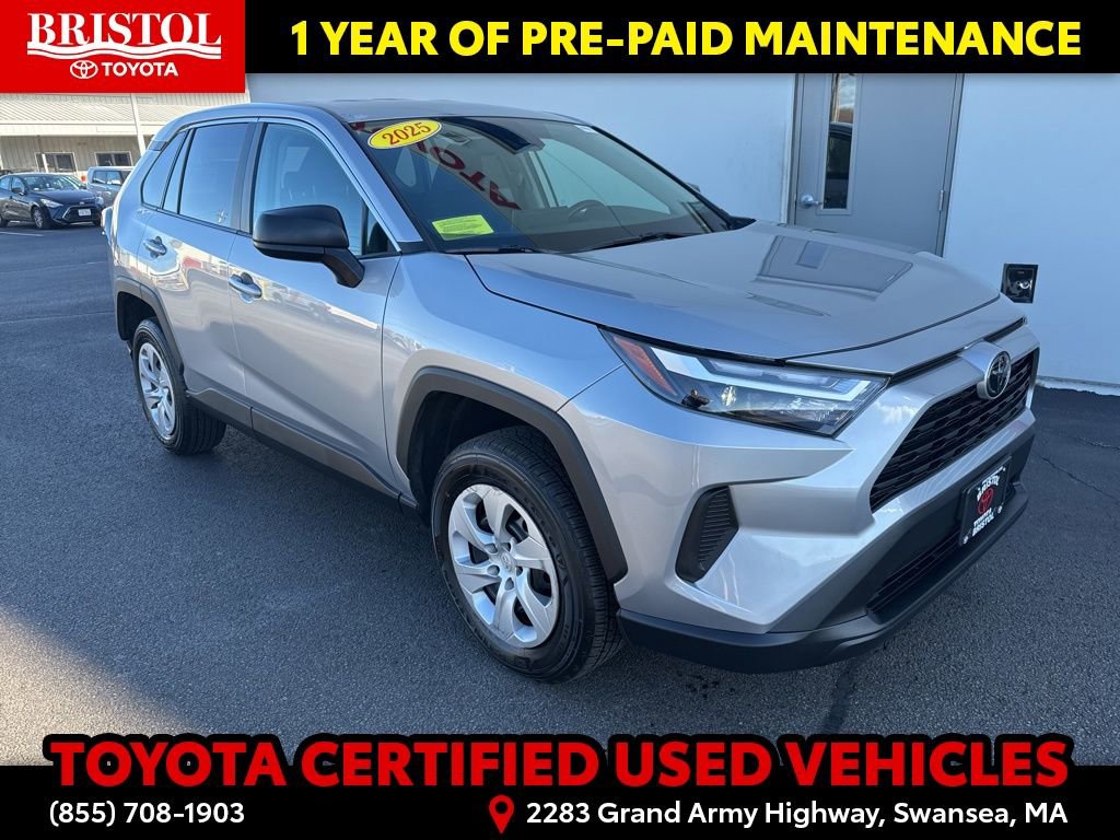 Certified 2025 Toyota RAV4 LE