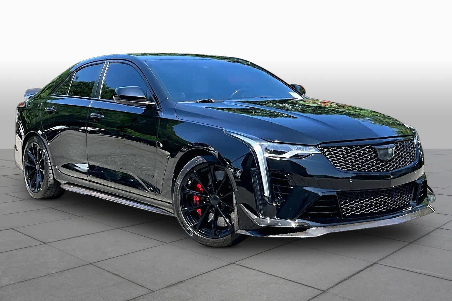 Used 2022 Cadillac CT4 V Blackwing w/ Carbon Fiber 1 Package RWD image 3
