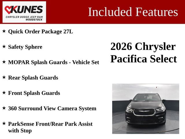 New 2026 Chrysler Pacifica Select image 3