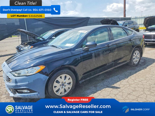 Used 2019 Ford Fusion S