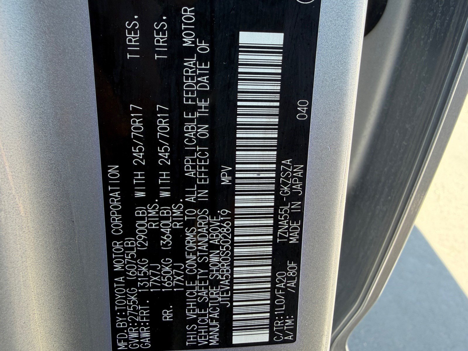Certified 2025 Toyota 4Runner SR5 AWD/4WD image 32