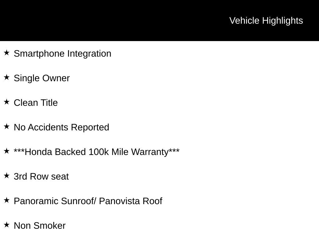 Certified 2025 Honda Pilot Elite image 8