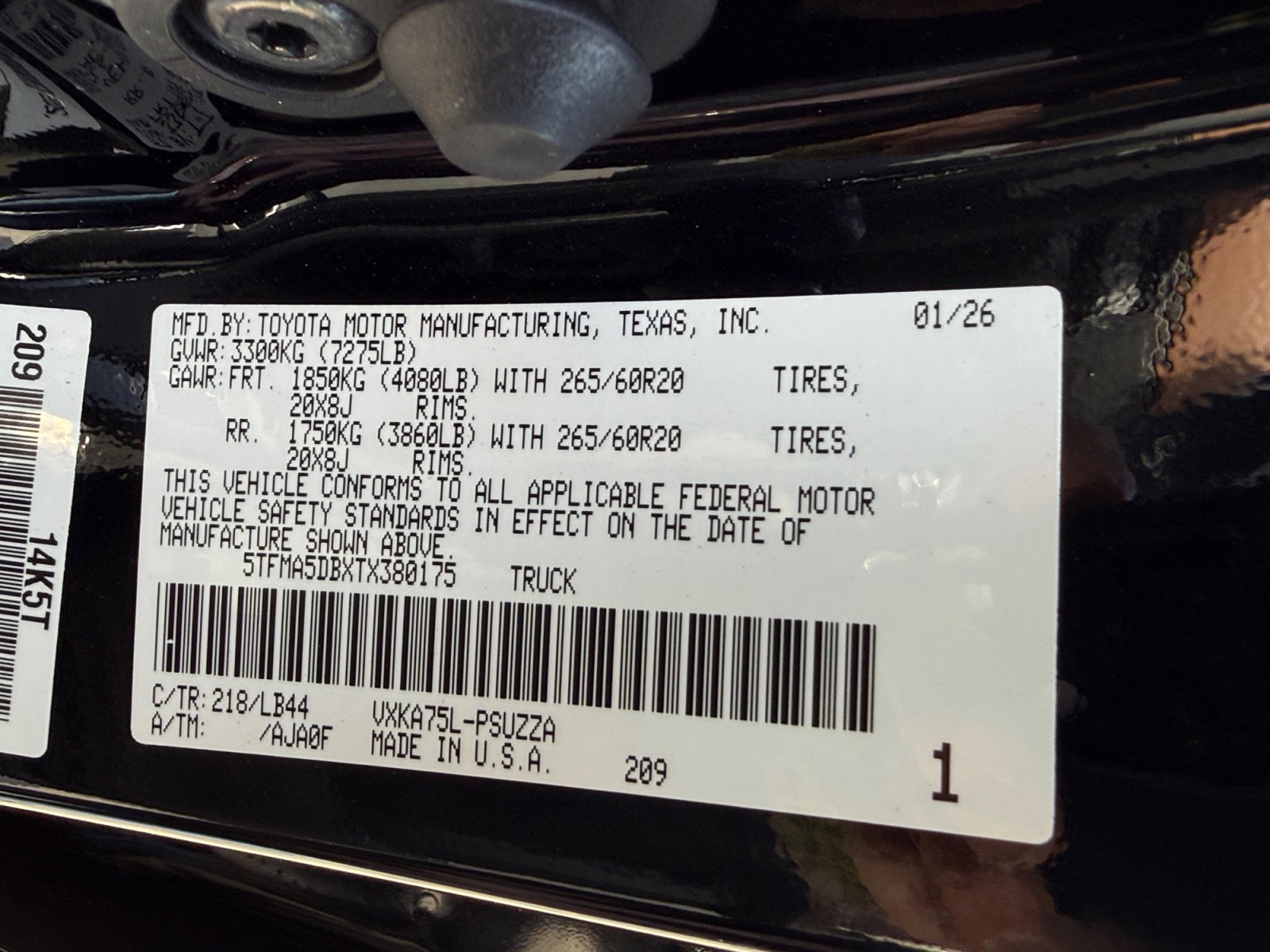 New 2026 Toyota Tundra 1794 Edition image 26