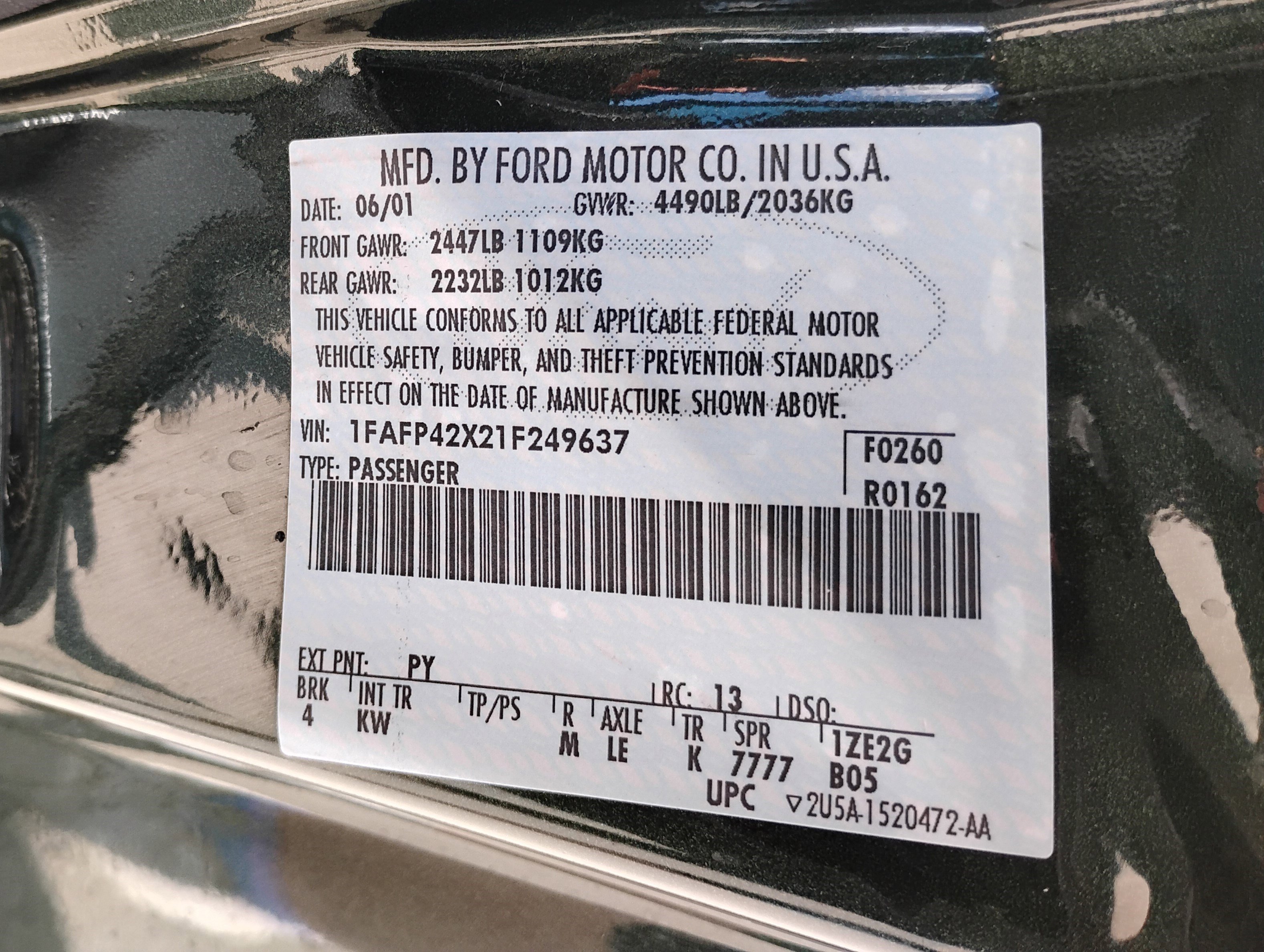 Used 2001 Ford Mustang Bullitt image 33