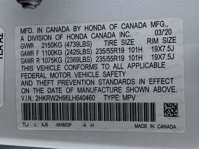 Used 2020 Honda CR-V Touring image 11