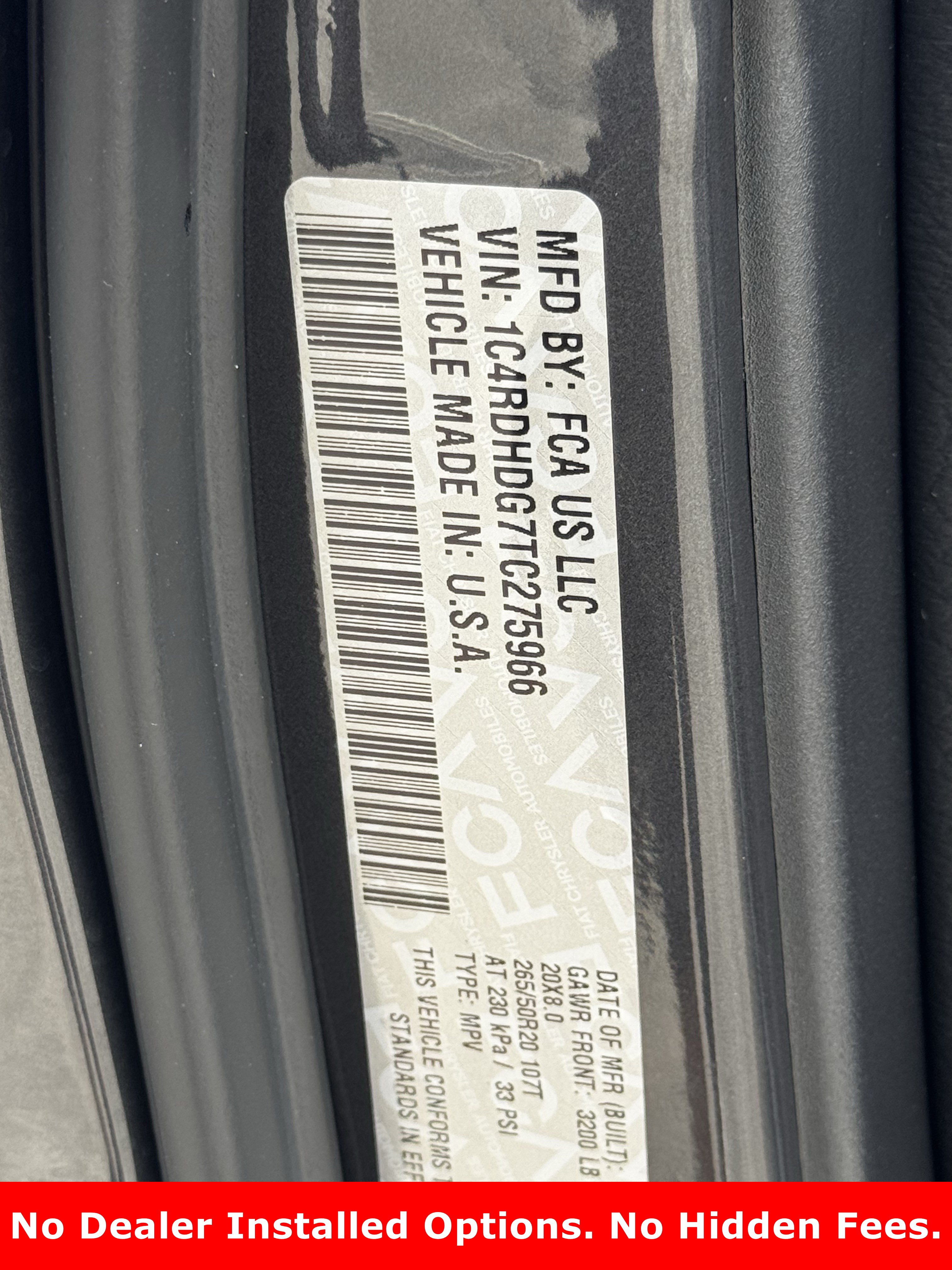 New 2026 Dodge Durango GT w/ Blacktop Package RWD image 22