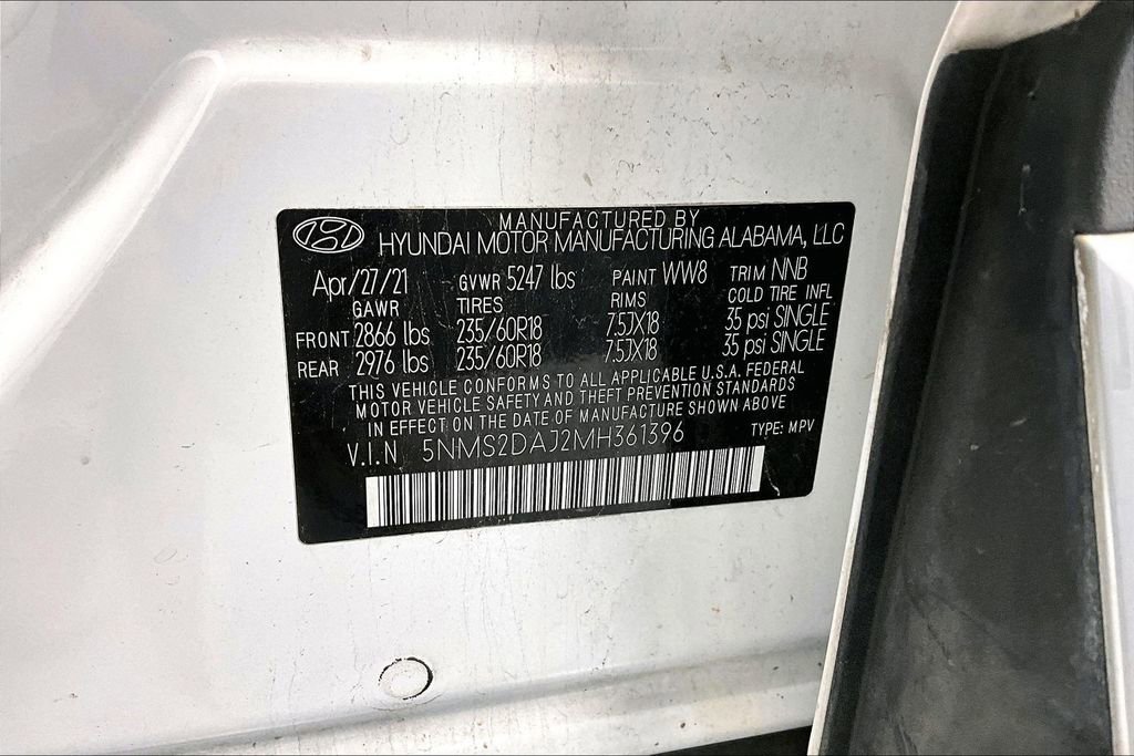 Used 2021 Hyundai Santa Fe SEL AWD/4WD image 40