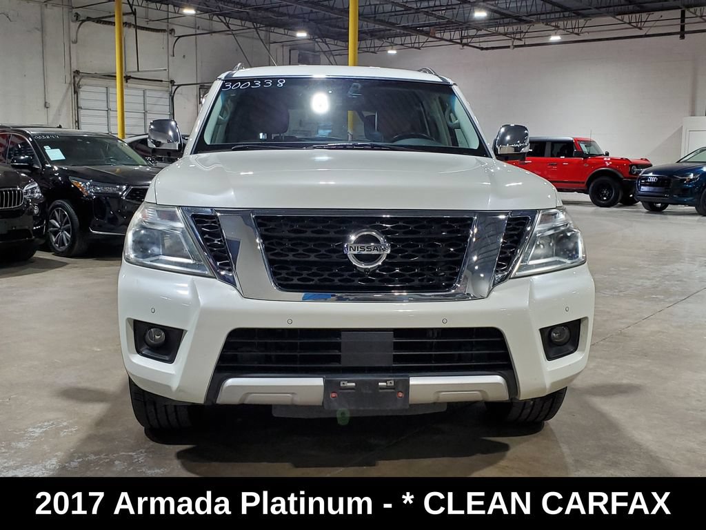 Used 2017 Nissan Armada Platinum w/ Captain Seat Package RWD image 2