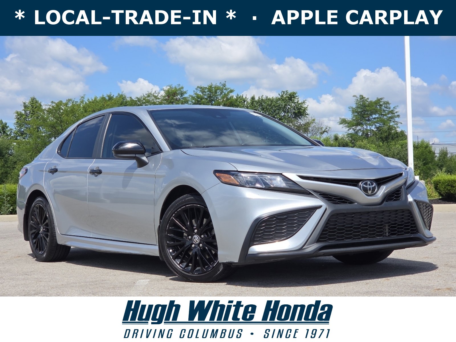 Used 2021 Toyota Camry SE FWD image 1