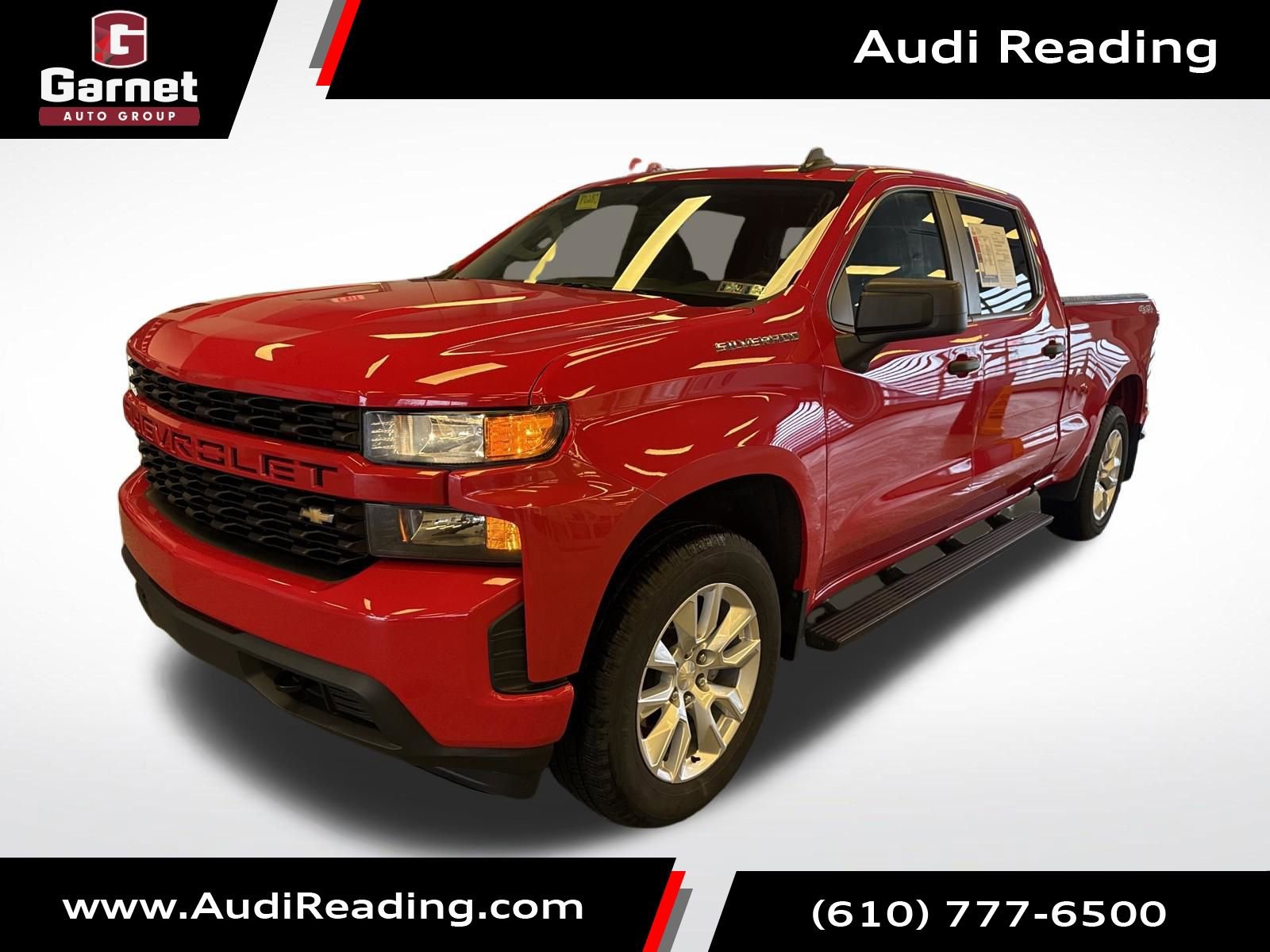 Used 2021 Chevrolet Silverado 1500 Custom image 1