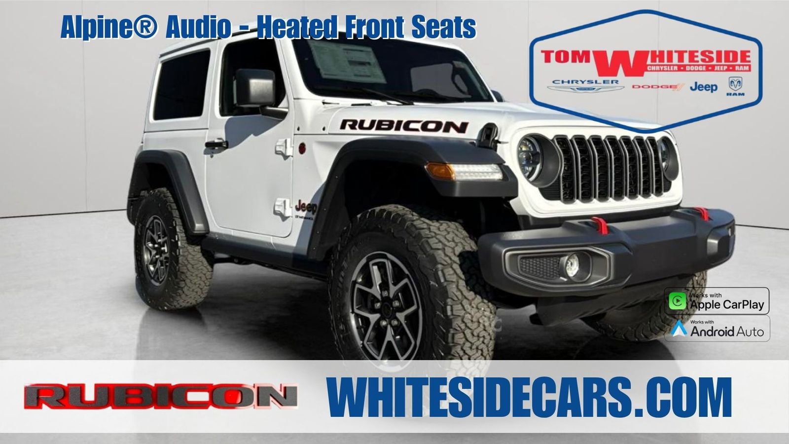 New 2026 Jeep Wrangler Rubicon image 1