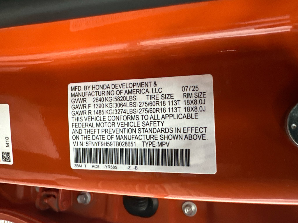 New 2026 Honda Passport TrailSport image 35