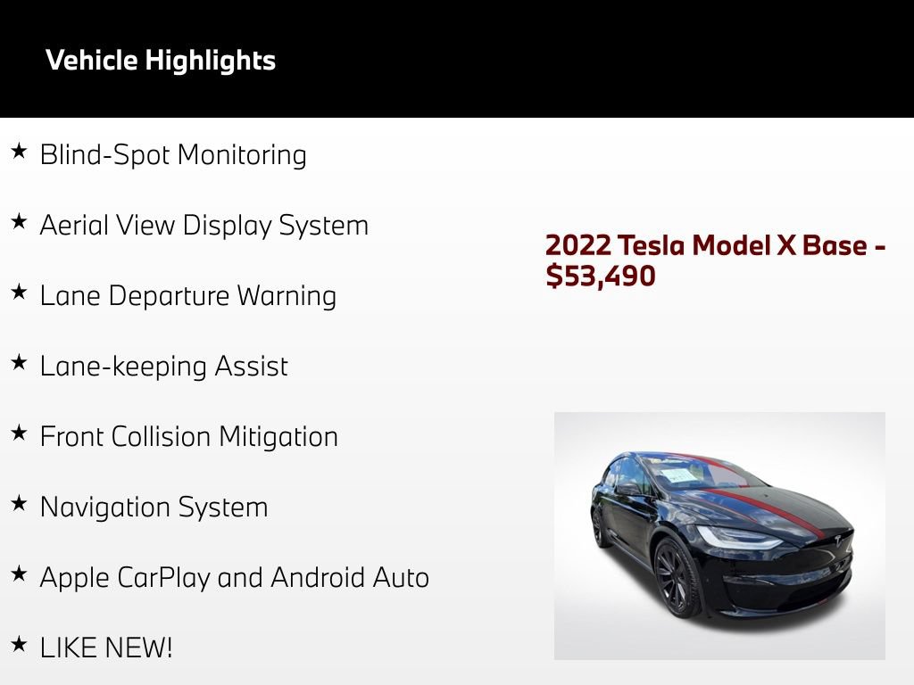 Used 2022 Tesla Model X AWD/4WD image 61