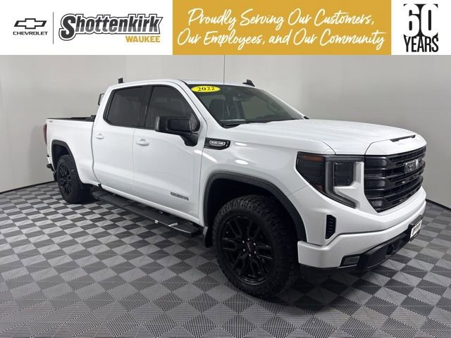 Used 2022 GMC Sierra 1500 Elevation w/ LPO, Elevation Black Package AWD/4WD image 1