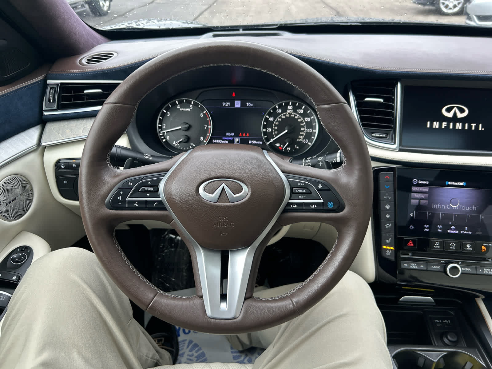 Used 2021 INFINITI QX50 Autograph w/ Premium White Leather Package AWD/4WD image 18