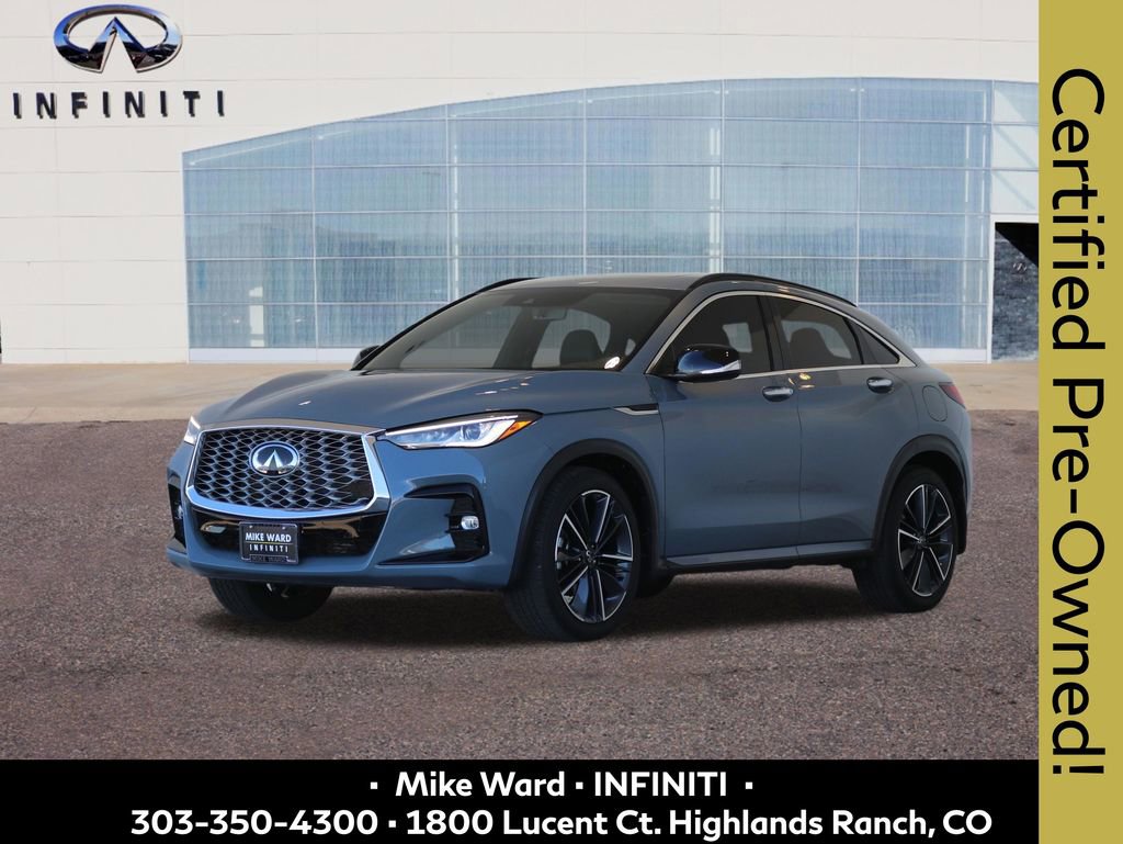Certified 2025 INFINITI QX55 Luxe w/ Cargo Package