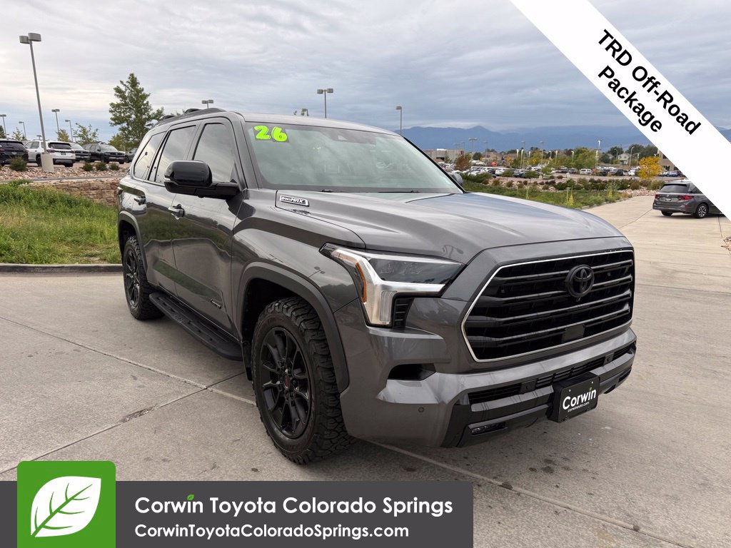 Used 2026 Toyota Sequoia Limited w/ TRD Off-Road Package AWD/4WD 360° Tour