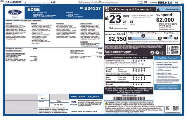 Used 2024 Ford Edge SE image 27