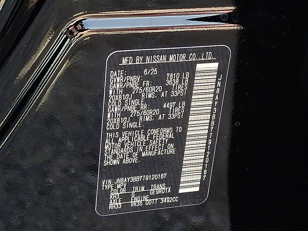 New 2026 Nissan Armada SL w/ Captain's Chari Seat Package AWD/4WD image 10