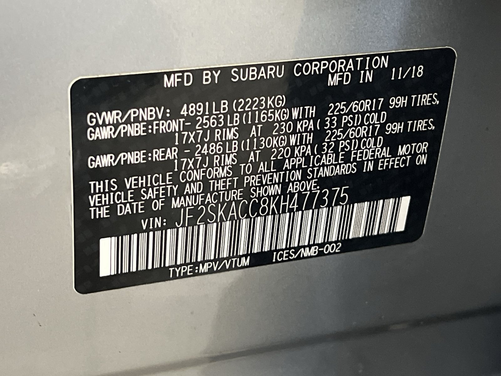 Used 2019 Subaru Forester w/ Popular Package #1 AWD/4WD image 39
