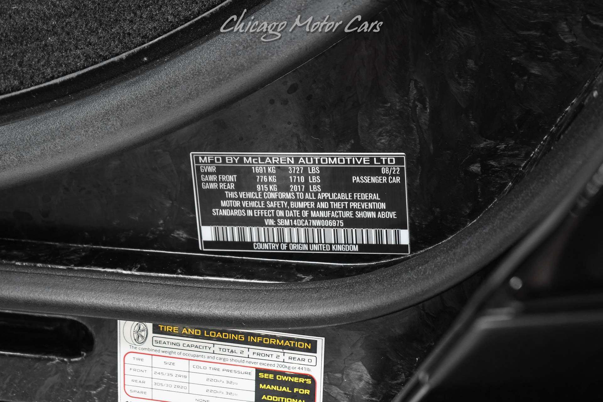 Used 2022 McLaren 720S Performance RWD image 55