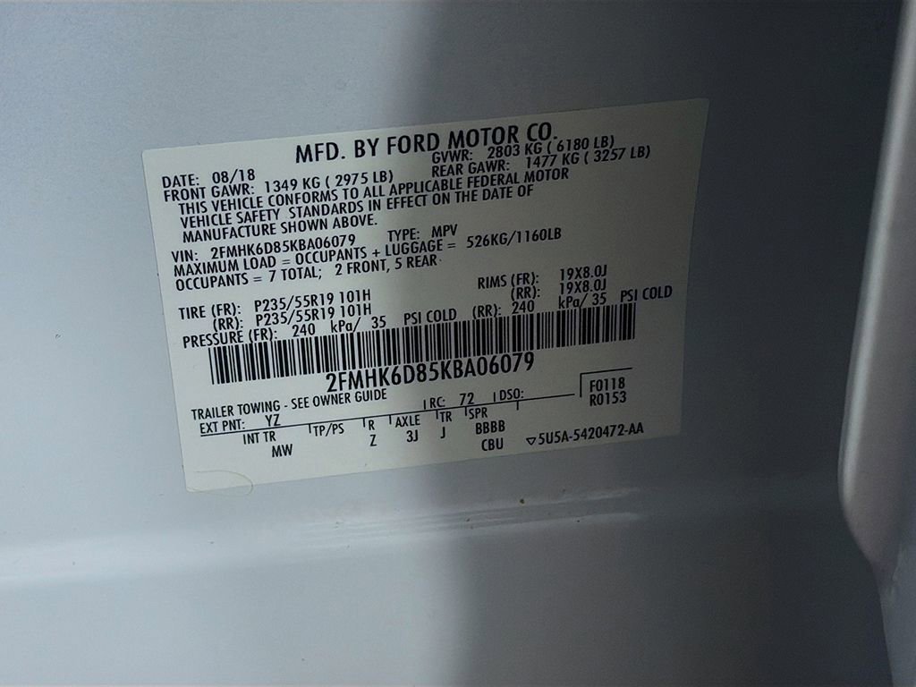 Used 2019 Ford Flex Limited AWD/4WD image 39