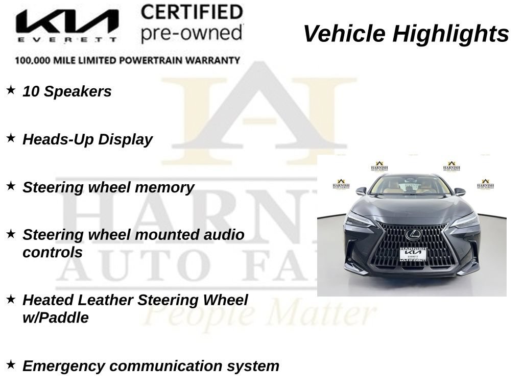 Used 2024 Lexus NX 350h AWD w/ Vision Package image 37