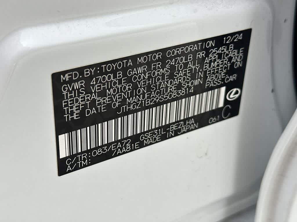 Used 2025 Lexus IS 350 F Sport w/ Accessory Package 2 RWD image 29