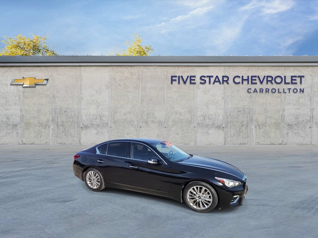 Used 2023 INFINITI Q50 Luxe w/ Cargo Package RWD image 9