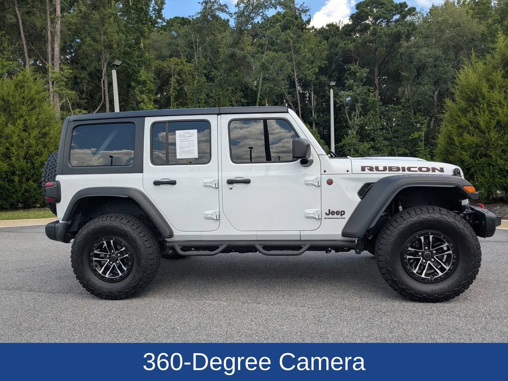 Used 2024 Jeep Wrangler Unlimited Rubicon w/ XTREMEE 35" Tire Package AWD/4WD image 3